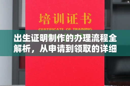 万年出生证明制作的办理流程全解析，从申请到领取的详细指南